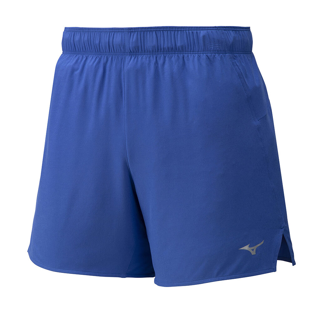 Pantaloncini Mizuno Running Alpha 5.5 Uomo - Blu - 17053-OADK